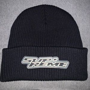 Supreme Raised Logo Patch Beanie